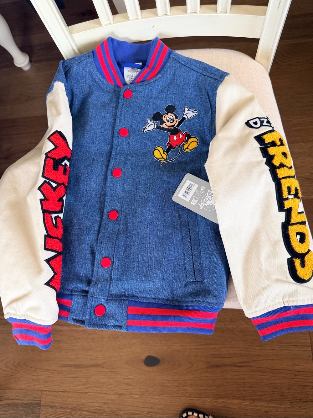 Disney parks Mickey Mouse & friends Kids Varsity Jacket